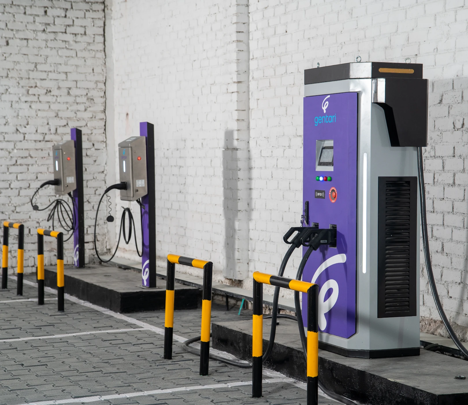 EV charging station, illustrating Gentari's contribution to India's green mobility push with partnerships and a focus on two-wheeler electrification