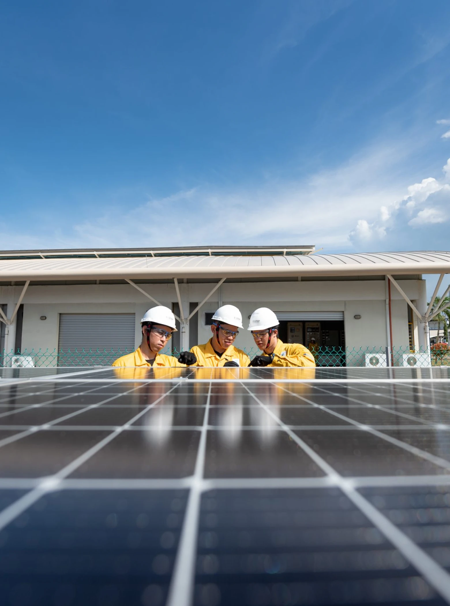 INSTEP: 1.4 MWp solar rooftop panel system generating 1,927,240 MWh annually