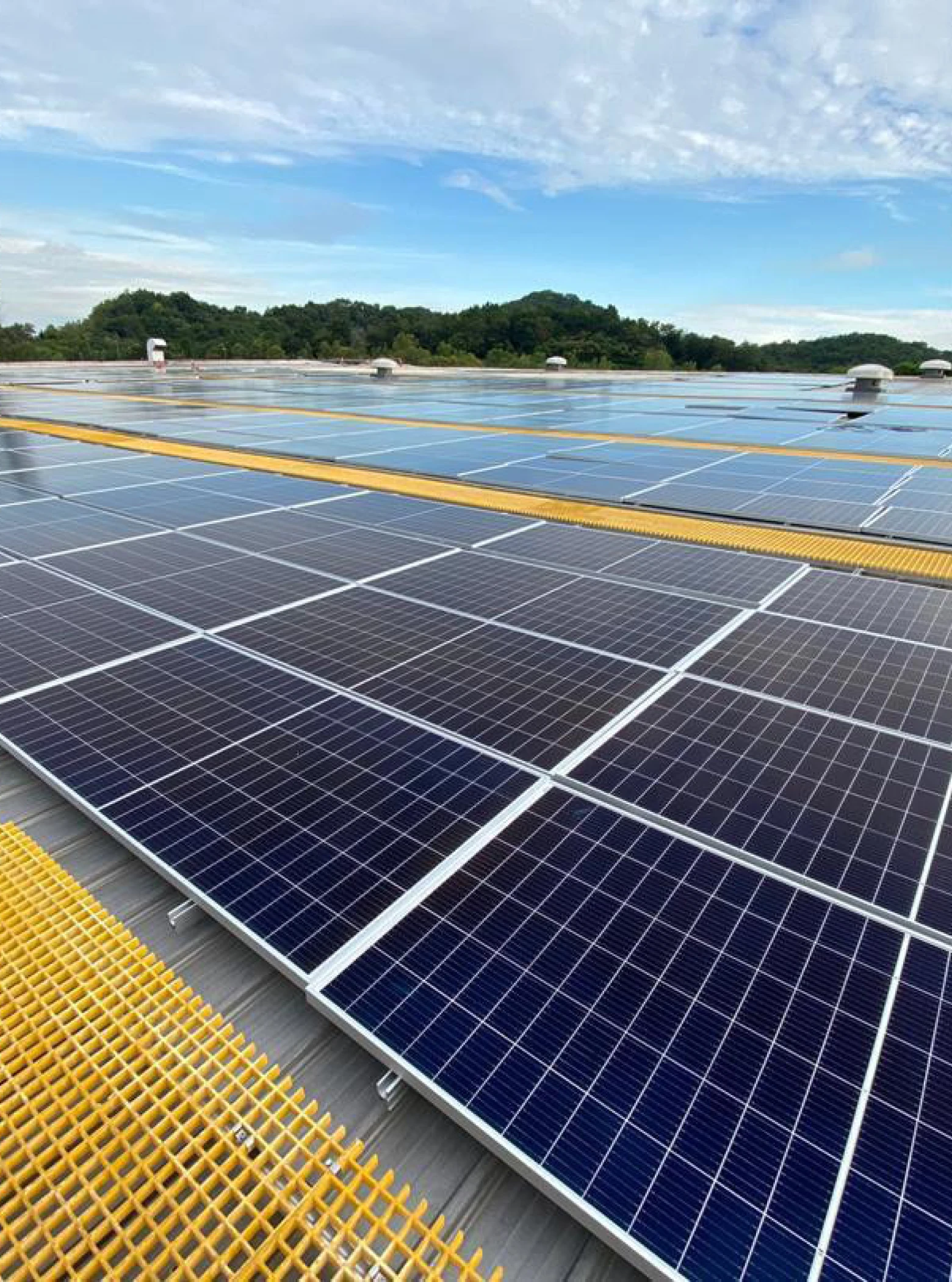 Gentari solar panels powering 15 Lotus's stores (formerly Tesco) in Malaysia